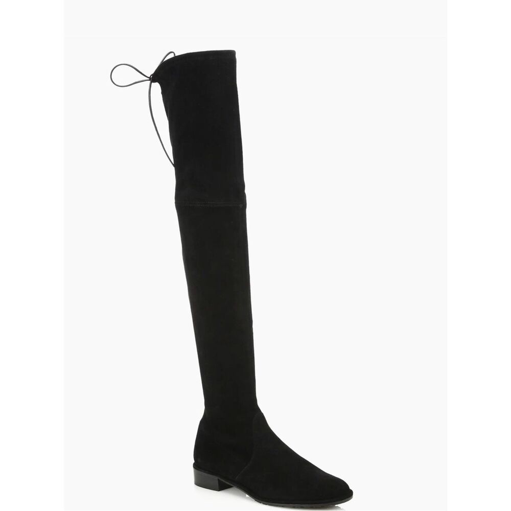 Stuart Weitzman Lowland Suede Thigh-High Boots
